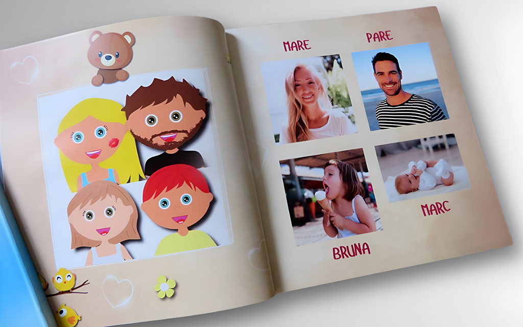 Personalización con avatares y fotografías