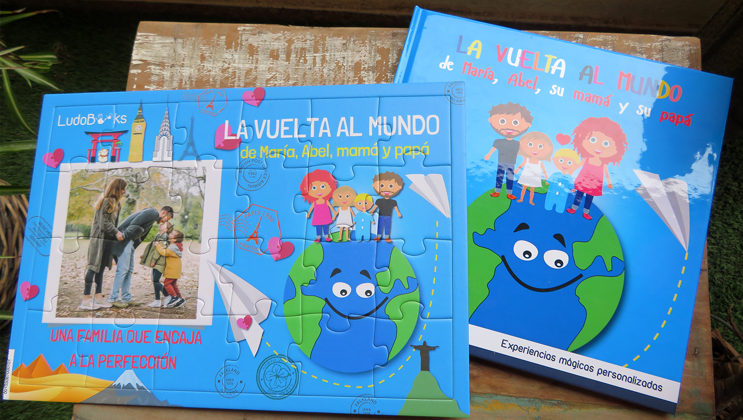 Cuento y puzzle personalizado para niños