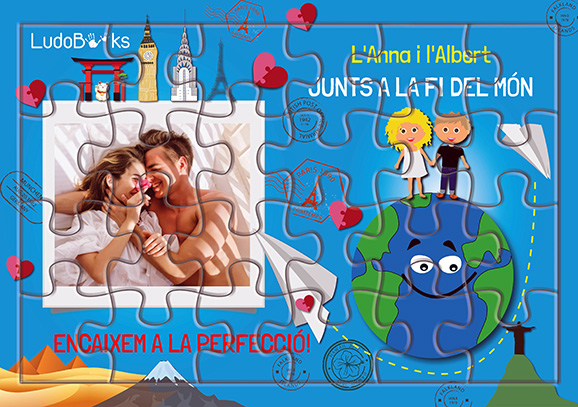 Puzzle personalitzat per a parelles