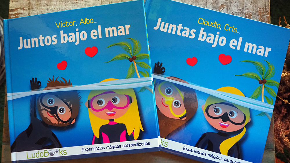 Juntos bajo el mar - Libro personalizado para parejas