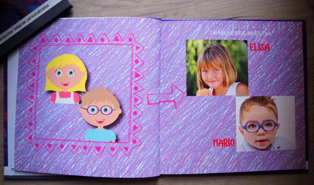 Dedicatoria personalizada con texto y foto