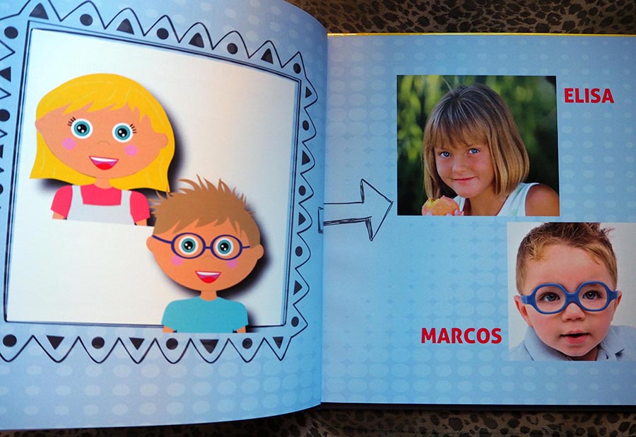 Libro personalizado con fotos y avatares para regalar el Día del Padre