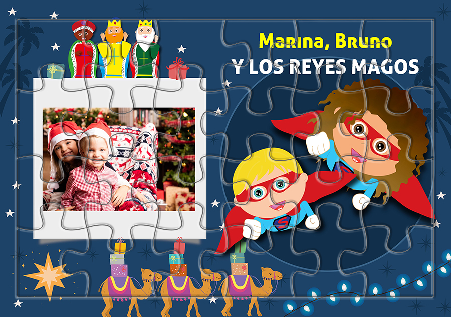 Puzle personalizado del Cuento de Reyes Magos