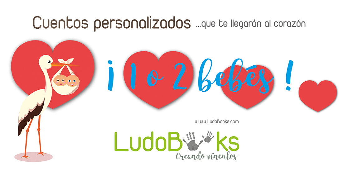 Libro personalizado para 1 o 2 bebés