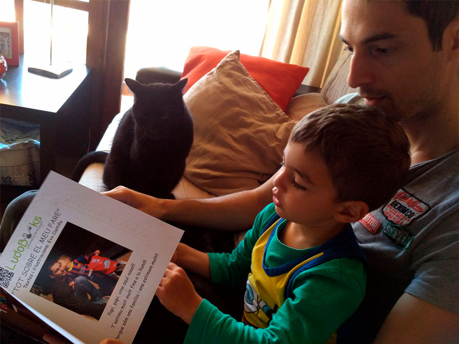 Contes personalizats de pares i fills per Sant Jordi Contes personalizats de pares i fills per Sant Jordi