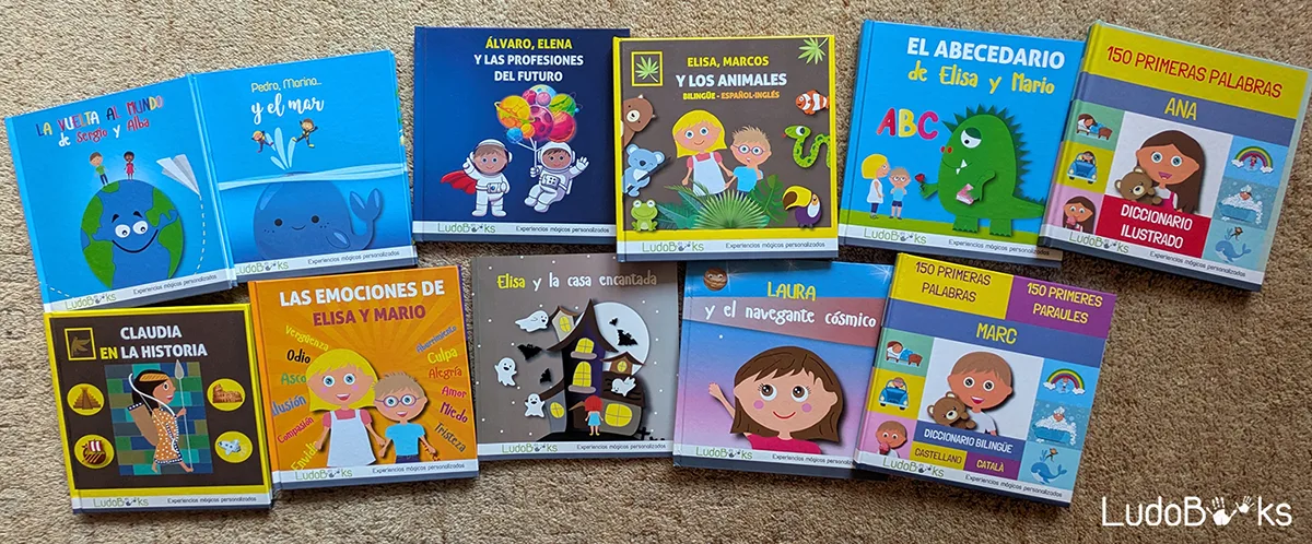 Cuentos personalizados con varios personajes