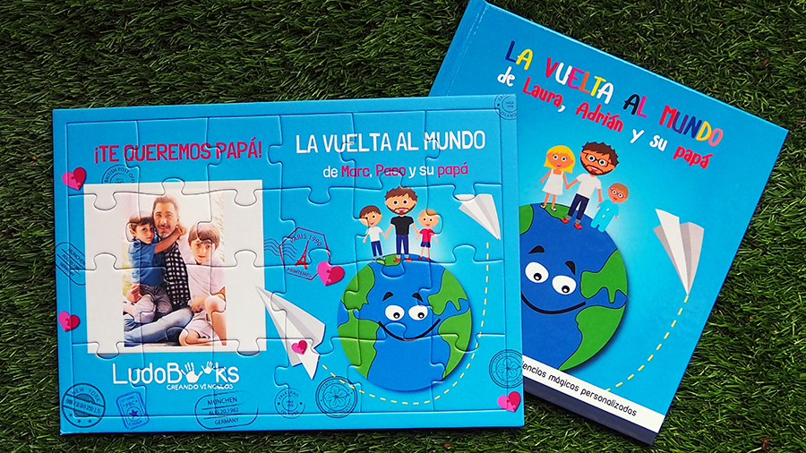 Libro personalizado con su puzzle personalizado