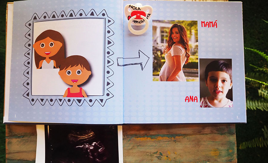 Libro personalizado para preparar la llegada del hermanito