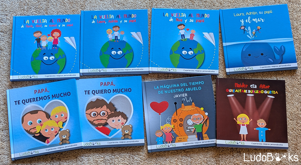Libros personalizados para papás