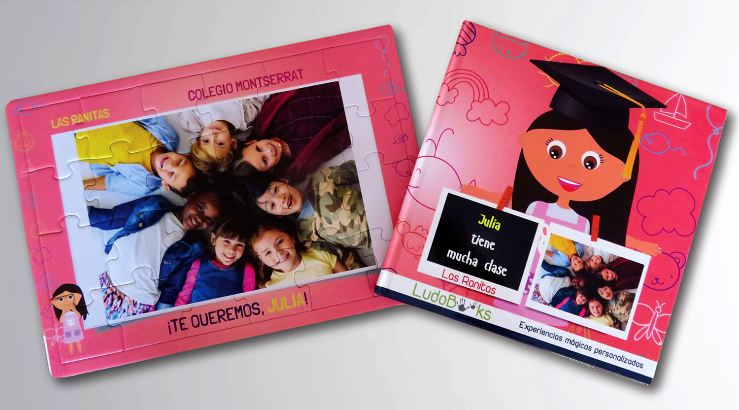 Libro personalizado para regalar a la profesora en fin de curso