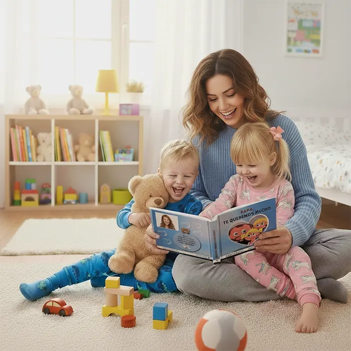 libro personalizado para el día de la madre