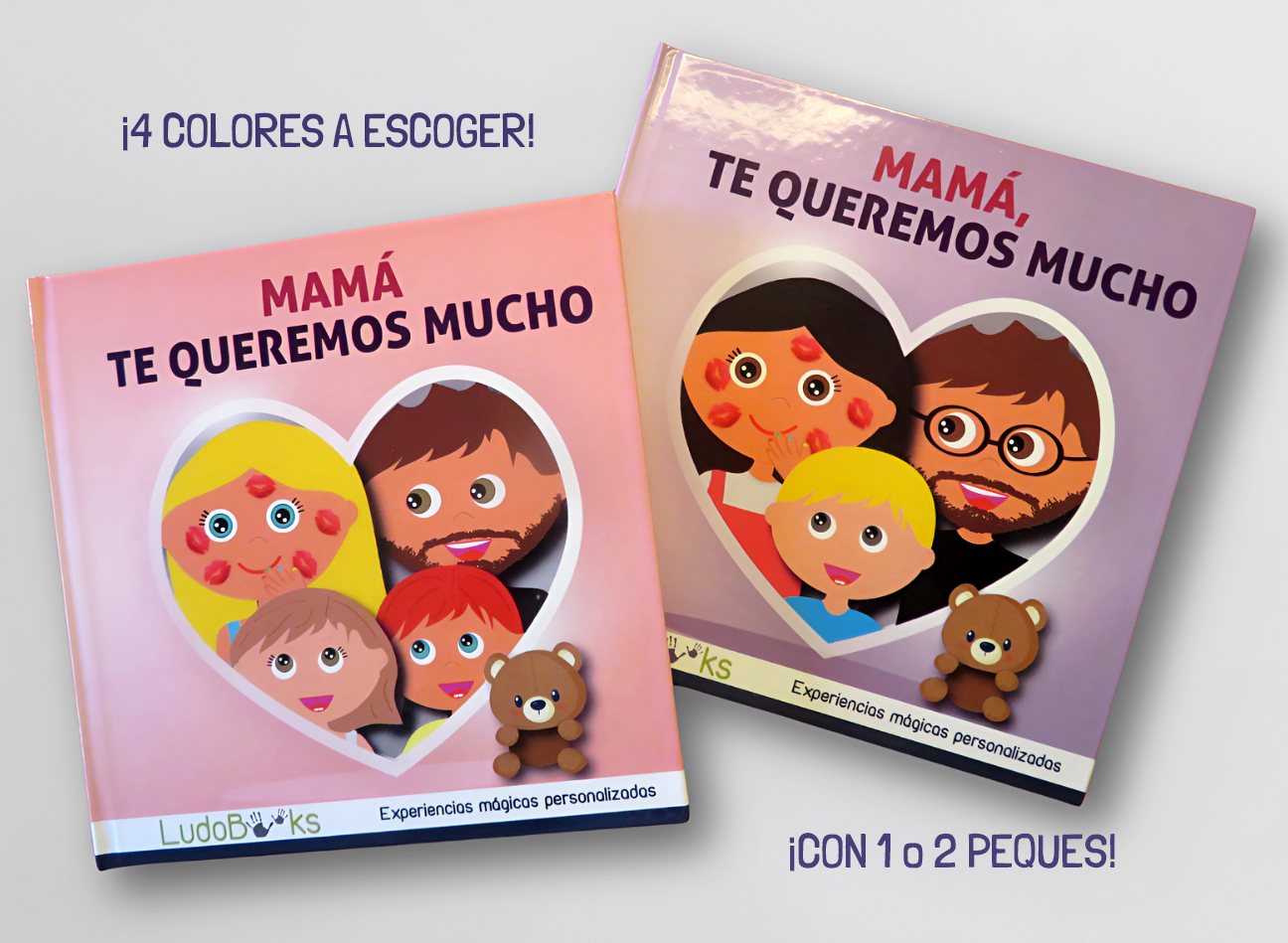 Libro personalizado para regalar a mamá en el día de la Madre