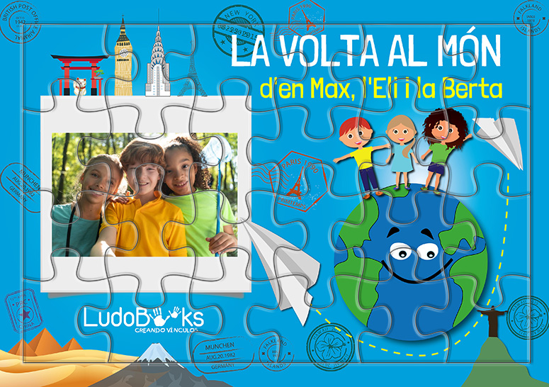 puzle personalitzat de la volta al món