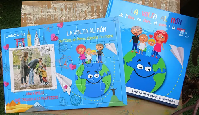 Trencaclosques personalitzat amb la portada del llibre
